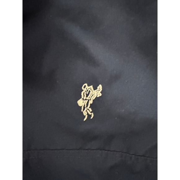 Ashworth Weather Systems Mens Golf Windbreaker Pullover Navy Blue Short Sleeve L - Picture 3 of 3